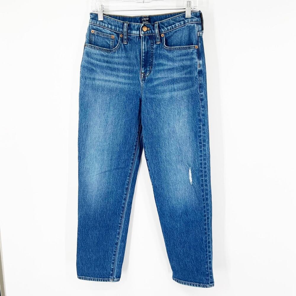 J. Crew Factory Relaxed Boyfriend Jeans in All-Day Stretch